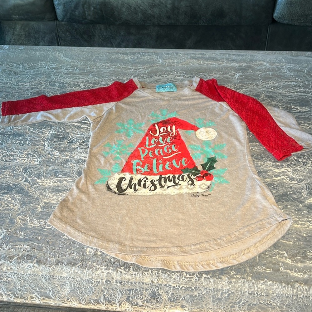 Daisy Rae Christmas shirt girls